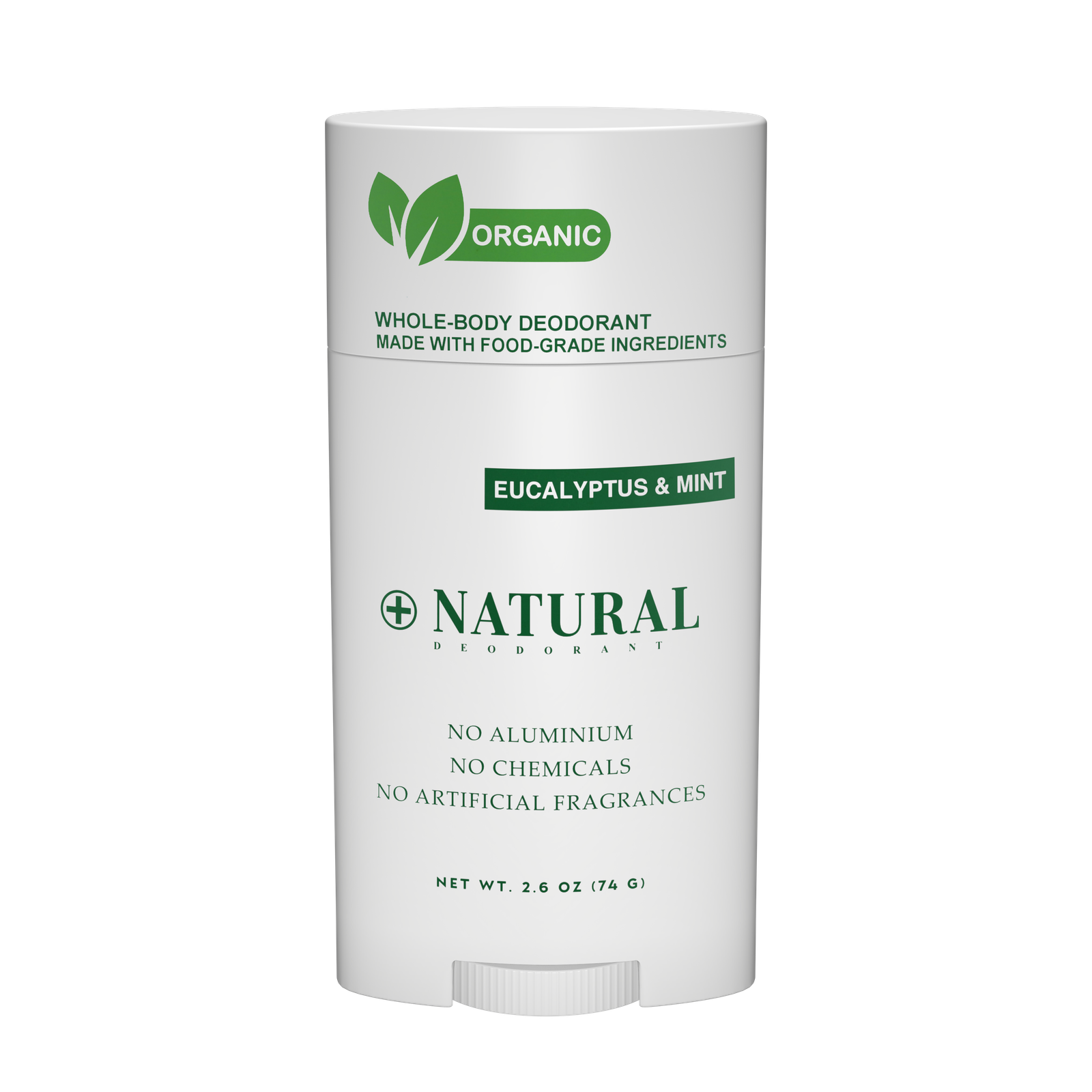 NATURAL DEODORANT Eucalyptus and Mint Organic Deodorant