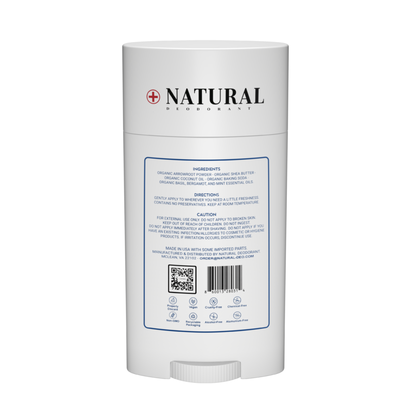 NATURAL DEODORANT Fresh Scent Organic Deodorant